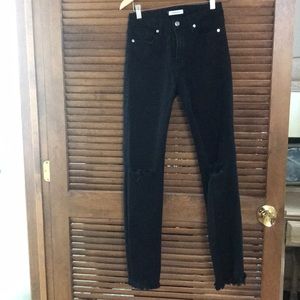 Good American tulip jeans